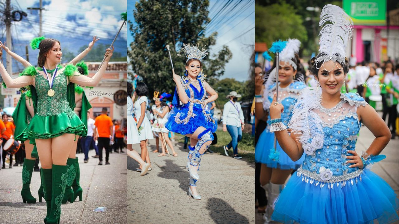 Fotos: Las palillonas del interior del país que deslumbraron al público con belleza y exóticos trajes