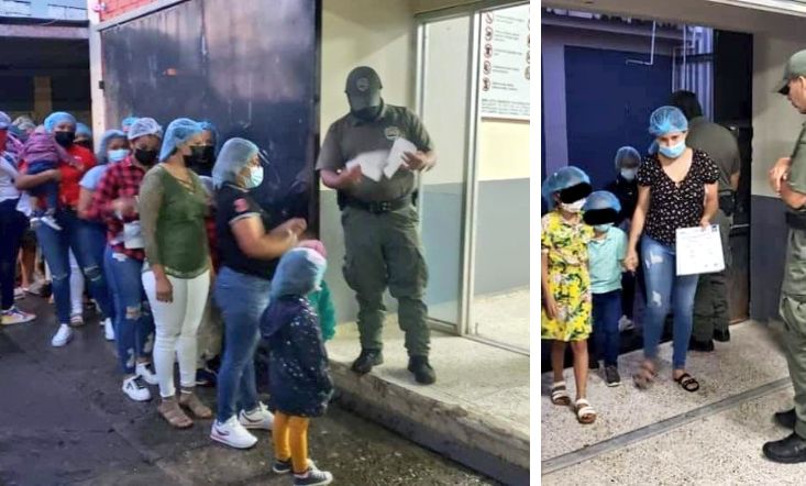 'Con sonrisas en sus rostros', niños visitan a sus padres privados de libertad en Honduras