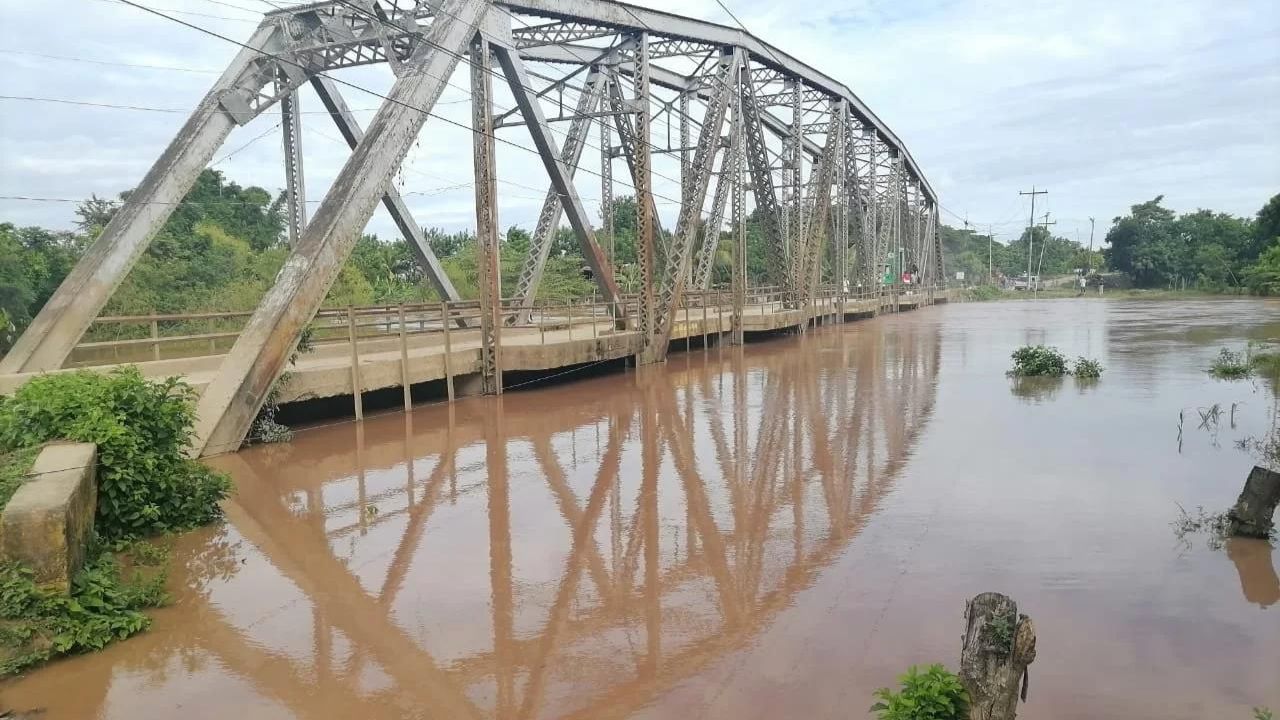 Alarma en estos municipios de Honduras ante crecida del caudal del río Ulúa; hay amenaza de inundaciones