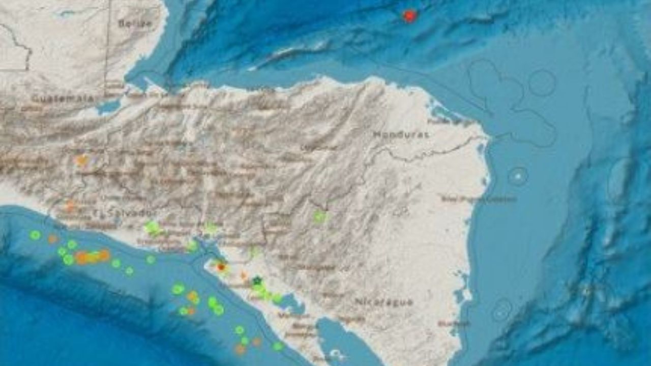 Sismo de 3.9 grados se registró en Guanaja, Islas de la Bahía