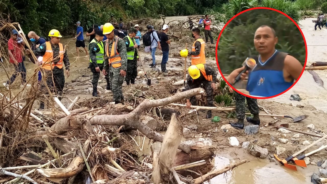 'Le dije a mi esposa vámonos de aquí': desgarrador testimonio de hondureño que lo perdió todo en Trojes, El Paraíso
