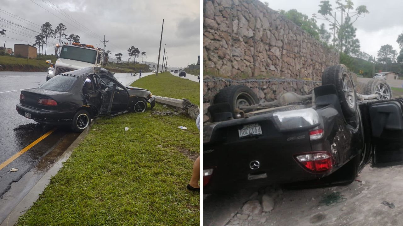 Lluvias de Julia han provocado accidentes de transito son los daños que julia ha dejado en Honduras