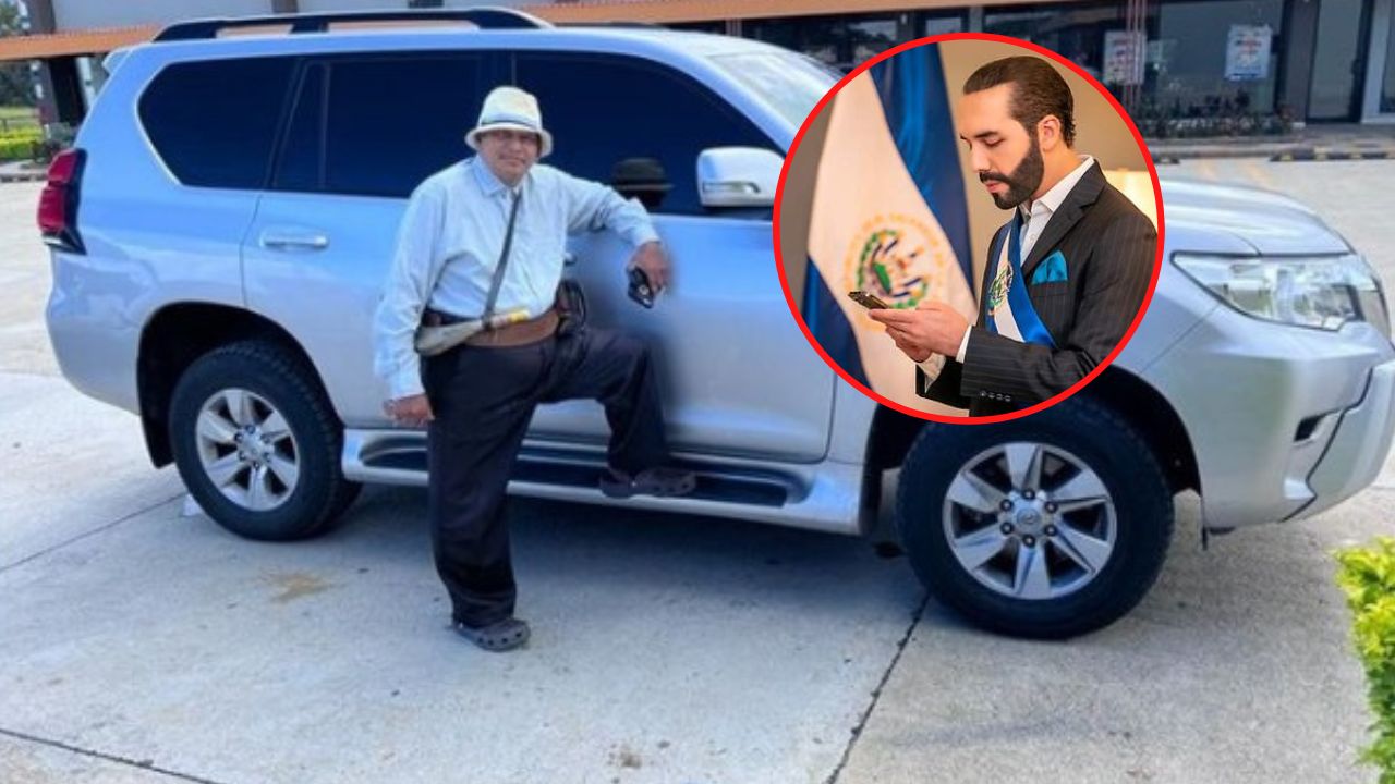 Imagen de Apóstol Santiago listo para reunirse con Nayib Bukele en El Salvador