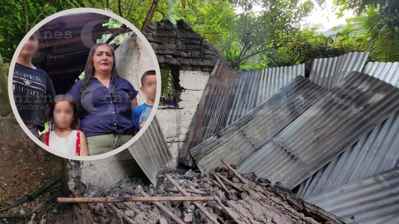 Hondureño incendia casa de su ex porque se negó a volver con él: dejó en la calle a sus hijos