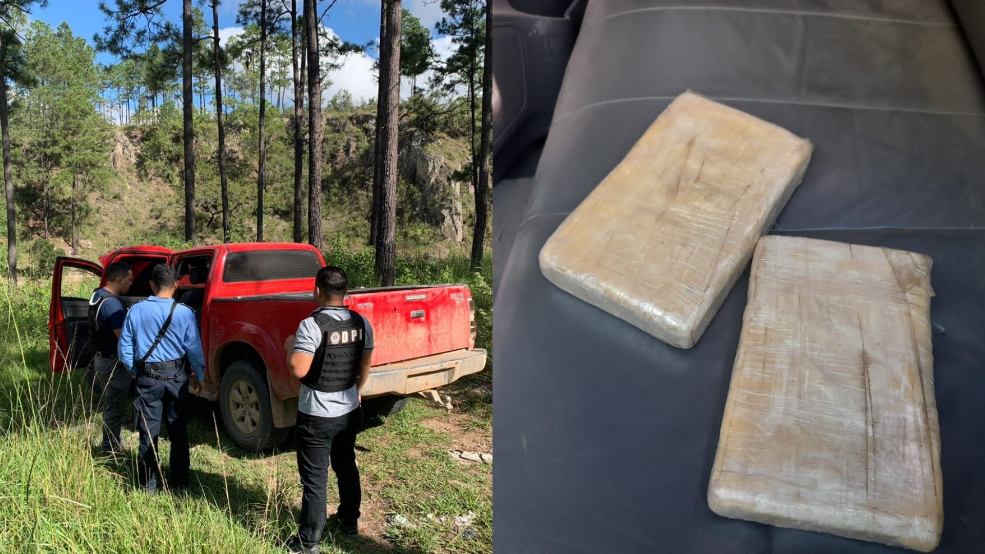Encuentran vehículo abandonado y en su interior tenía dos kilos de supuesta cocaína