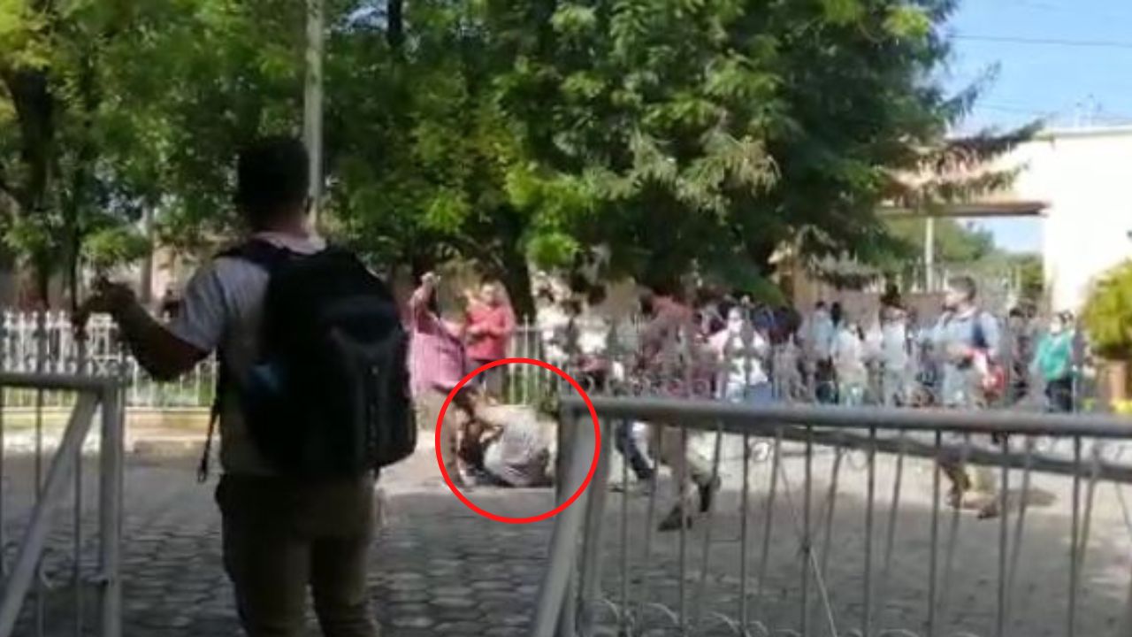 Vídeo: Colectivos de Libre ingresan al Hospital de San Lorenzo y golpean a personal de Salud