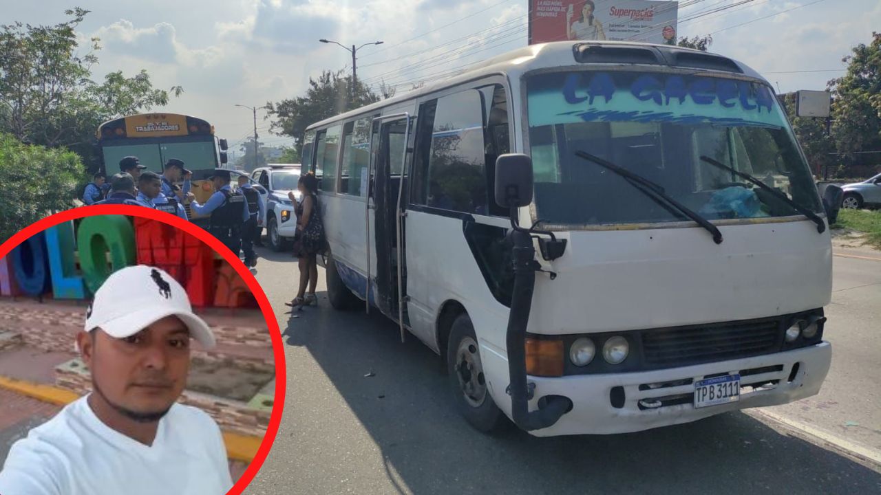 Matan a conductor de autobús y dejan herido al ayudante en Choloma