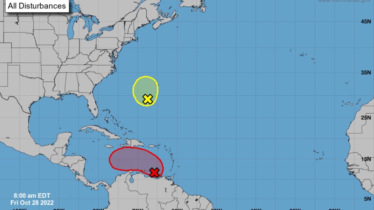 ¿Cuándo se estaría formando depresión tropical en el mar Caribe?