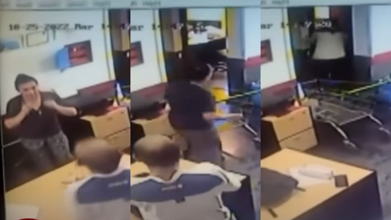 En video: así fue el momento en que expareja de maestra intentó asesinarla en una escuela de Argentina