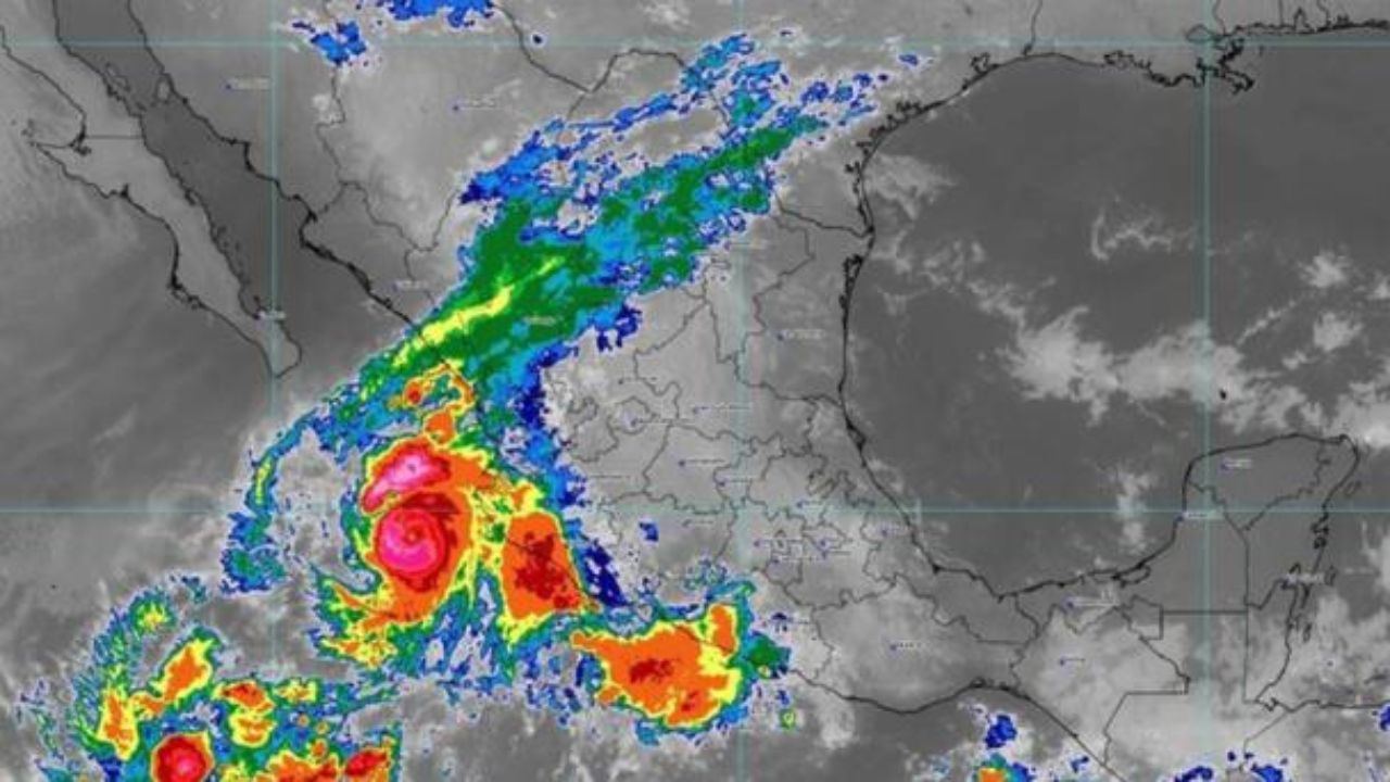 El huracán Orlene pone en alerta a 9 estados y 273 municipios de México