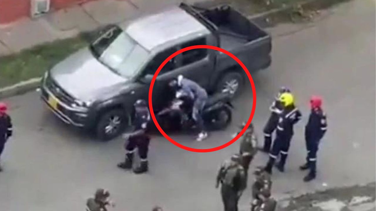 Ladrón es atacado a balazos por ocupantes de camioneta de lujo que intentó asaltar: Video