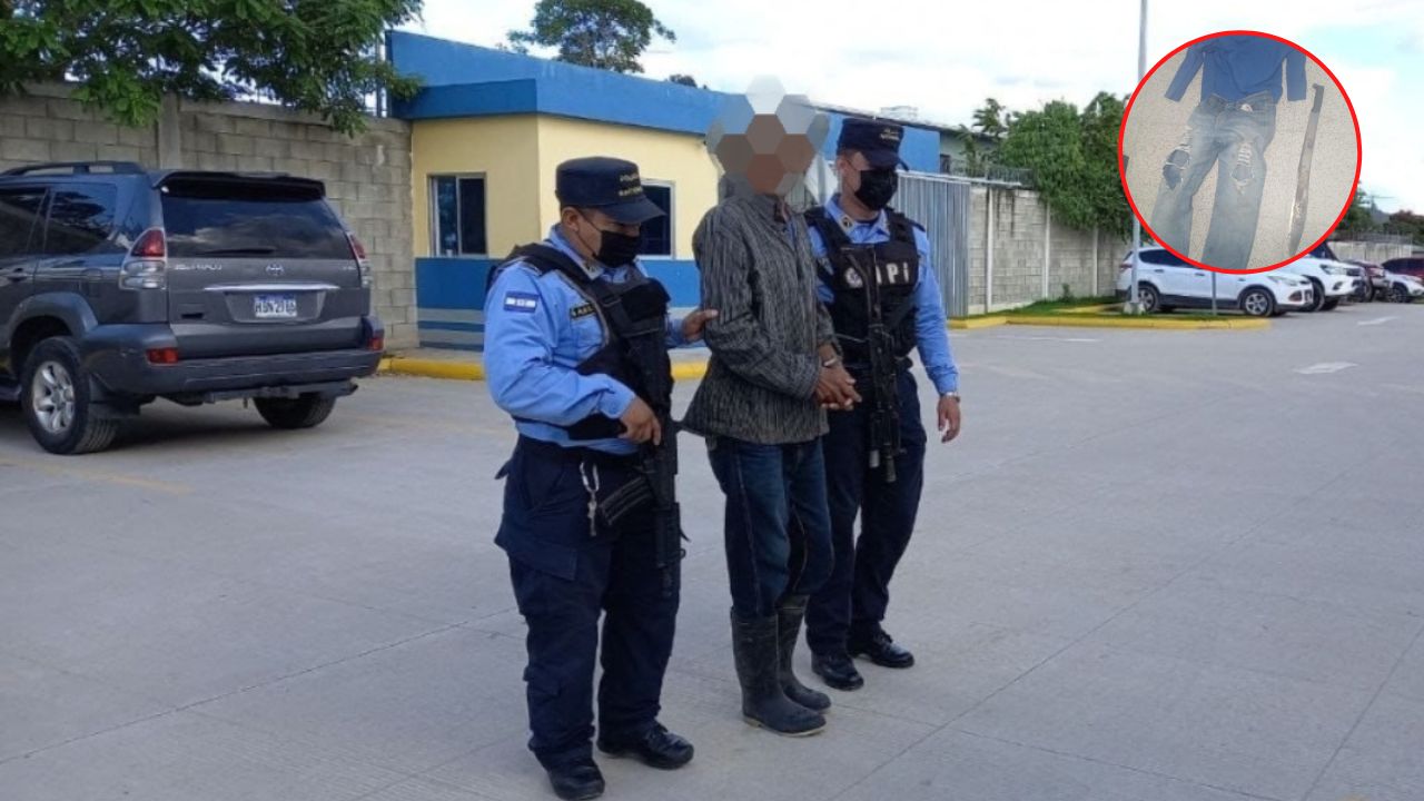 Detienen septuagenario por asesinar a machetazos a un sujeto en Comayagua
