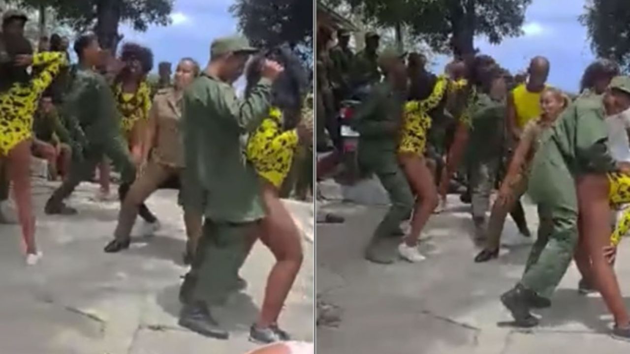 Tres militares son sensación al ser captados 'perreando'; tienes que ver el provocador baile