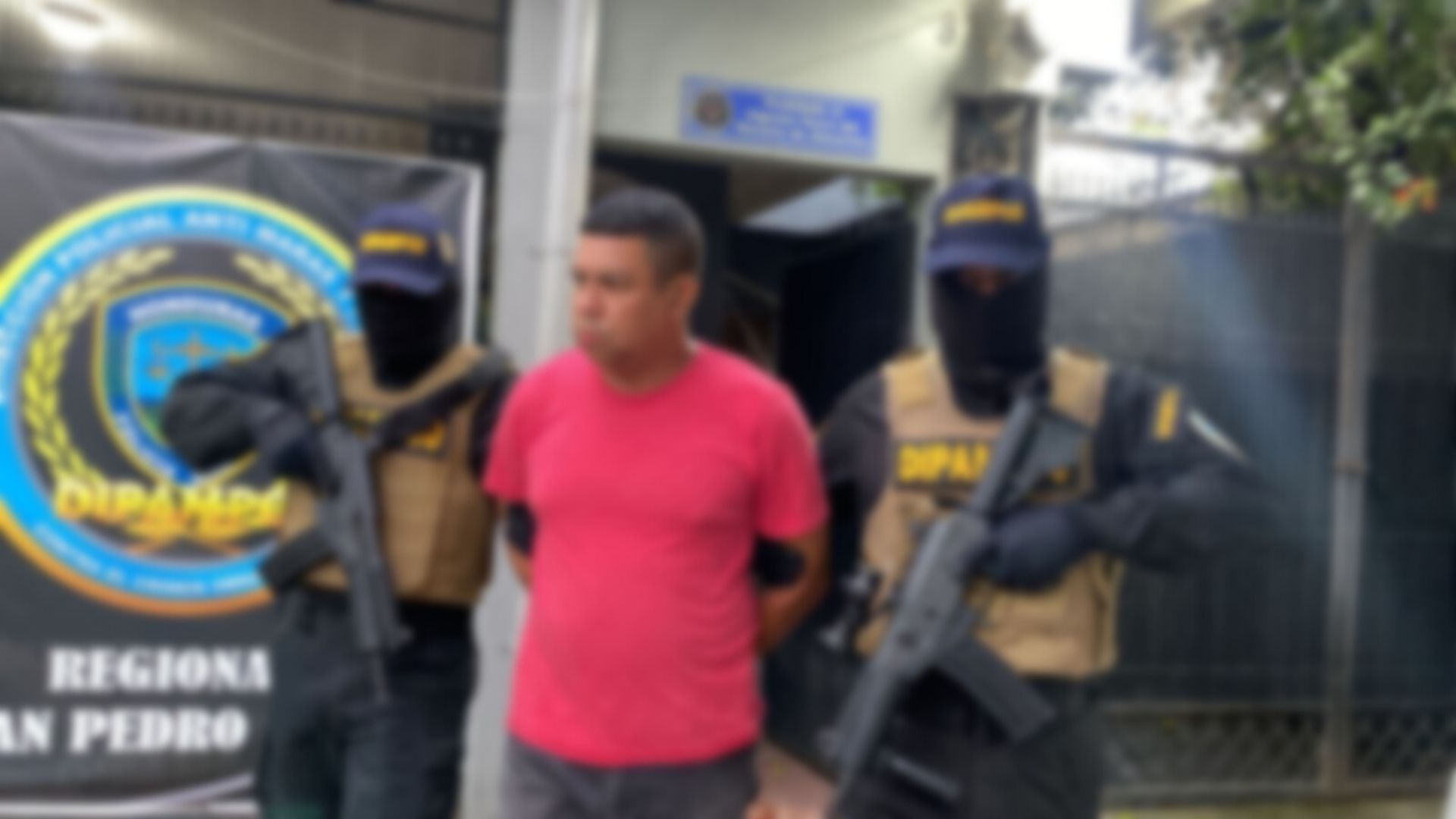 Capturan en Santa Cruz de Yojoa a alias 'El Lobo', salvadoreño y supuesto cabecilla de la MS-13