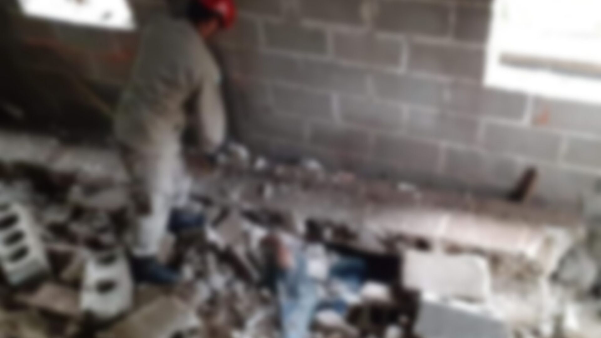 Hombre muere aplastado por una pared y otro resulta herido en una colonia de San Pedro Sula