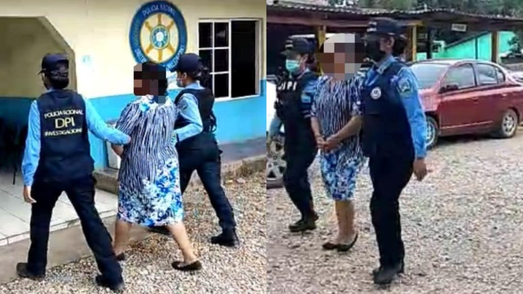 hondureña capturada