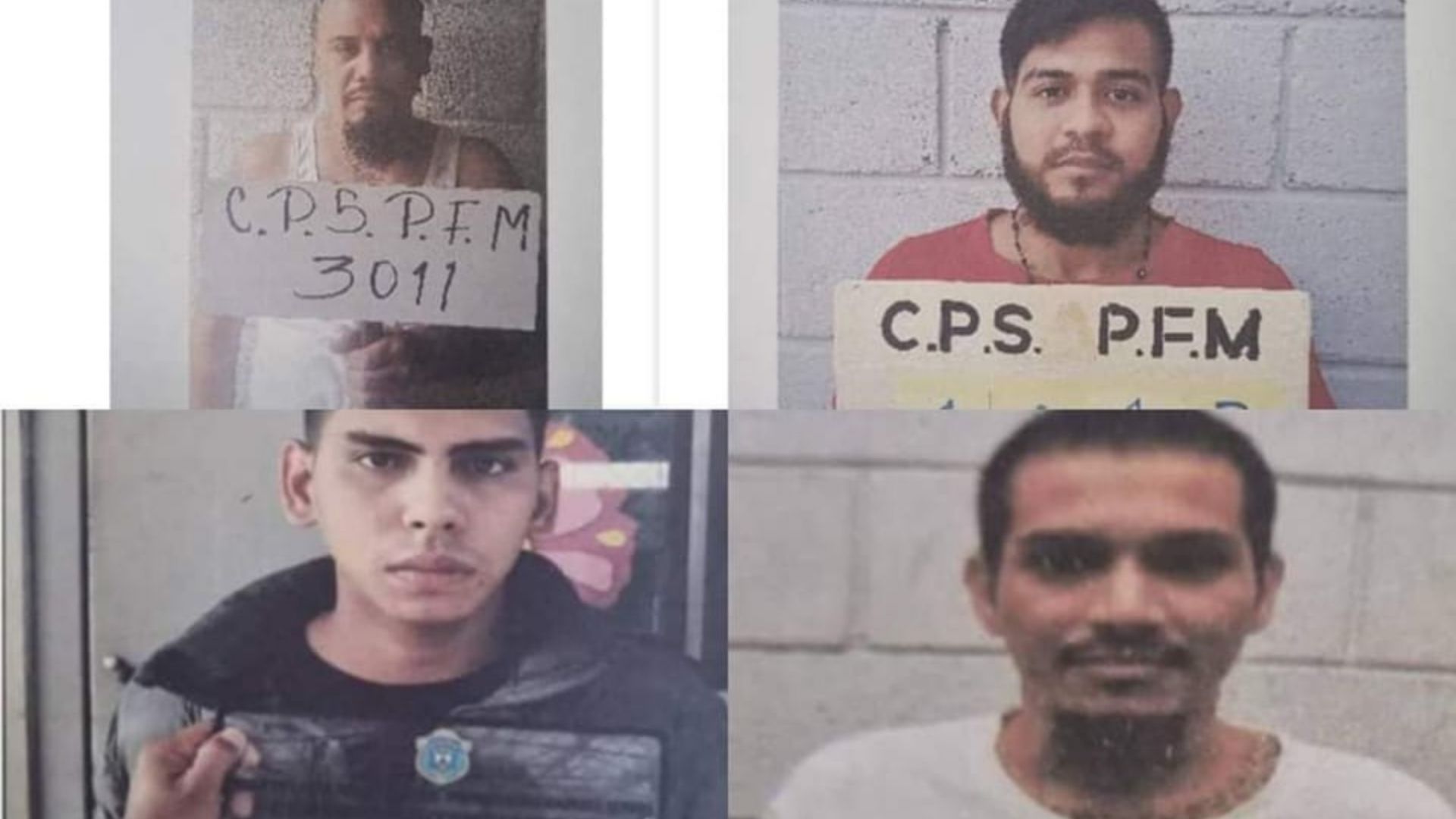 Se fugan cuatro peligrosos reos de la cárcel de máxima seguridad El Porvenir