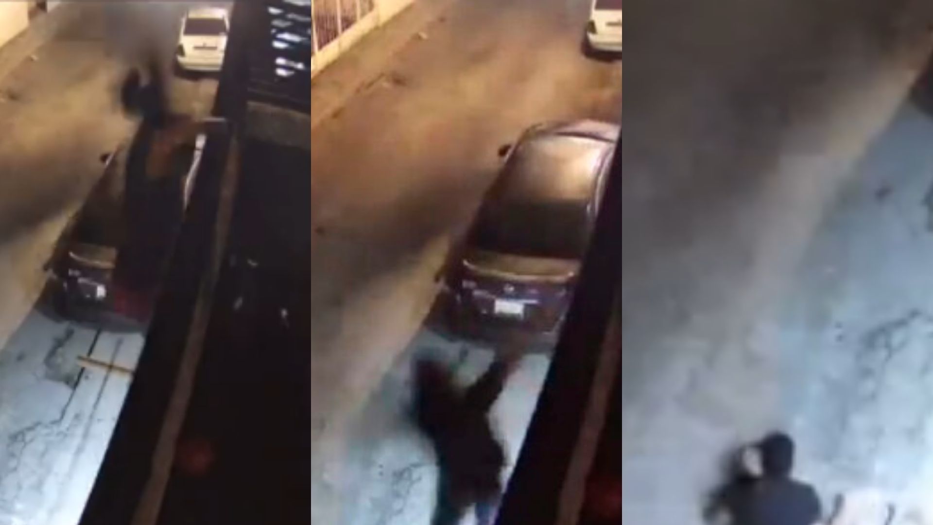 En video: ladrón quiso robar casa, pero fue sorprendido por perros; se lanzó del segundo piso