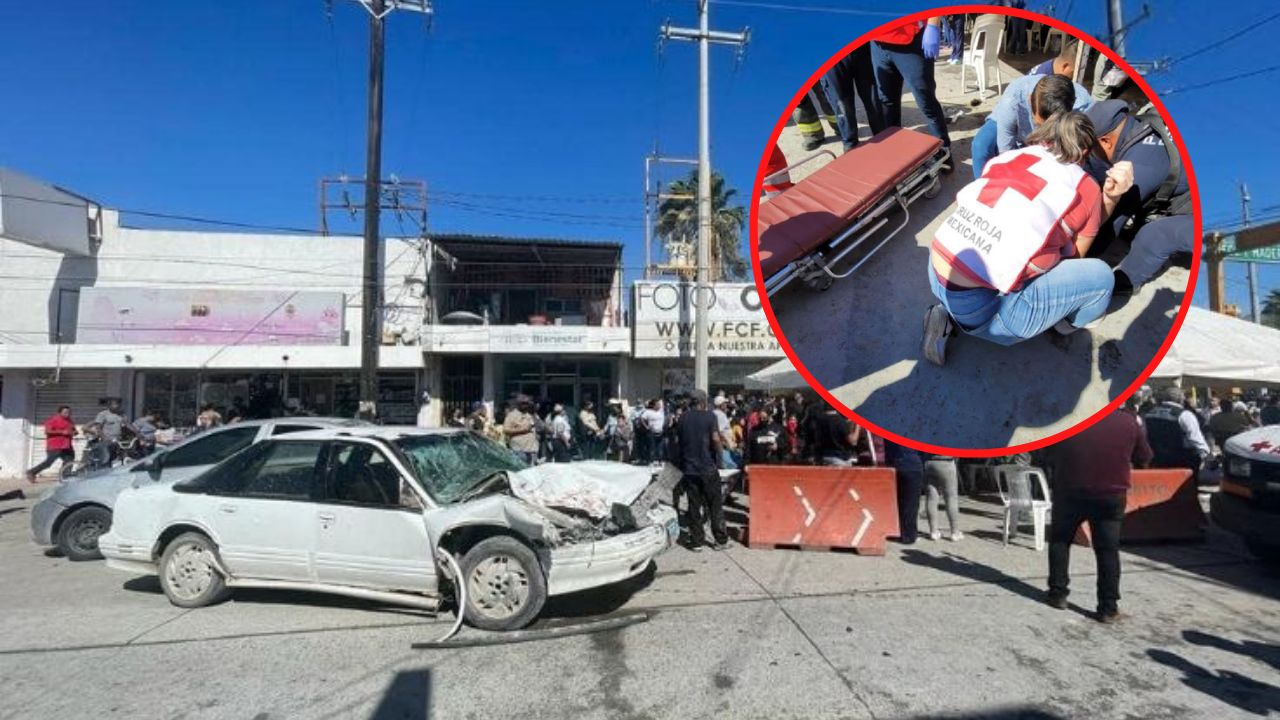 ¡Fatal accidente! Conductor atropella a más de 20 abuelos que iban por su pensión