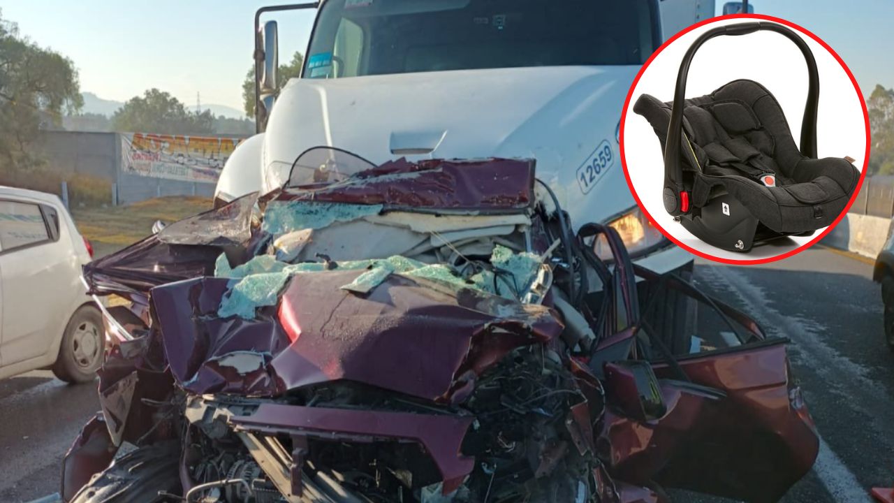 ¡Fatal accidente! Prensadas quedaron dos personas que murieron en un choque