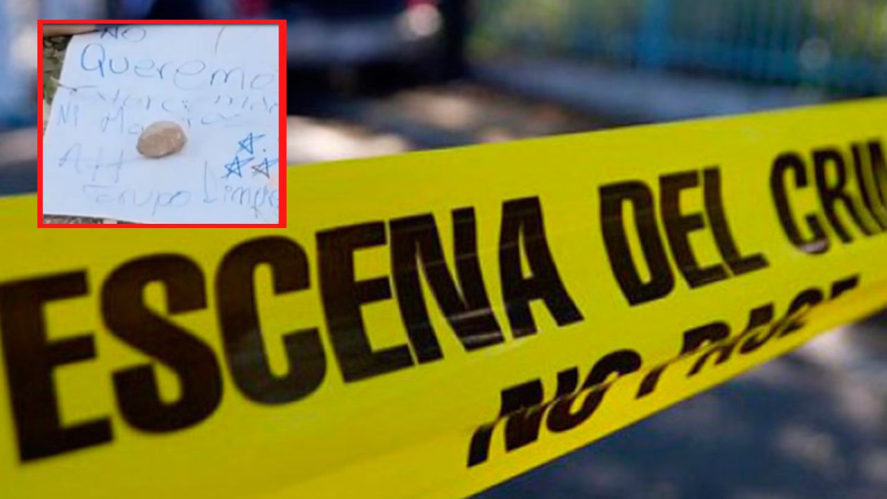 'No queremos maras ni pandillas',  junto a cadáver dejan advertencia de 'limpieza'