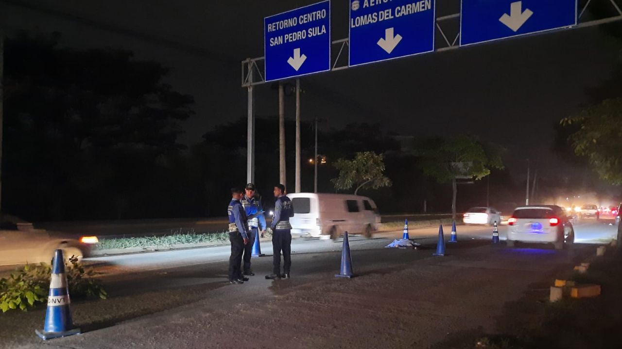 ¡Trágico! Embestido muere guardia de seguridad en San Pedro Sula