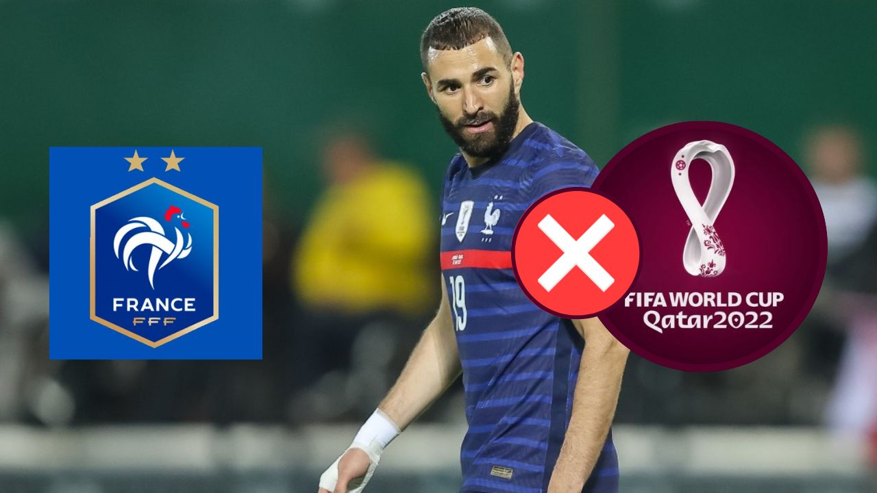 ¡Alarma en Francia! Benzema se pierde el Mundial de Qatar 2022 por lesión