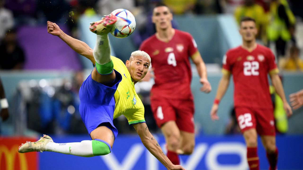 Qatar 2022: Con doblete de Richarlison, Brasil derrota a Serbia 2-0