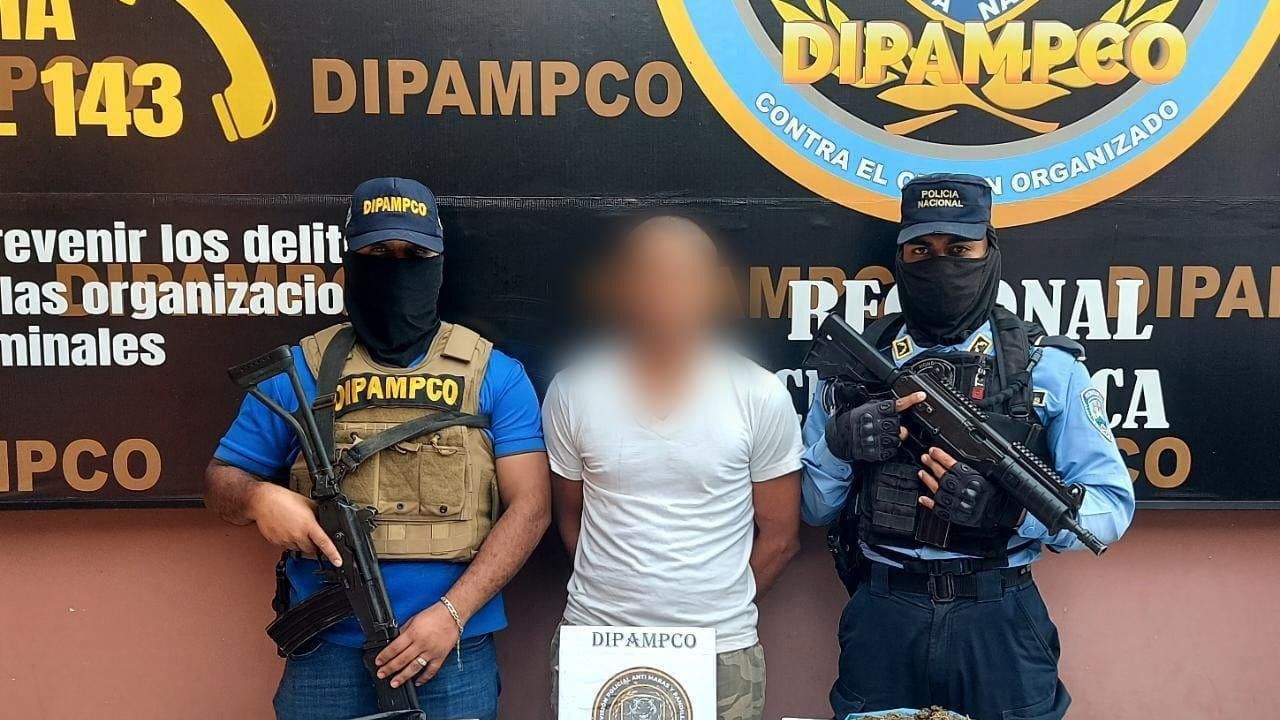 Capturan en Choluteca a miembro de banda 'Los Pelones', ya había sido capturado y puesto en libertad