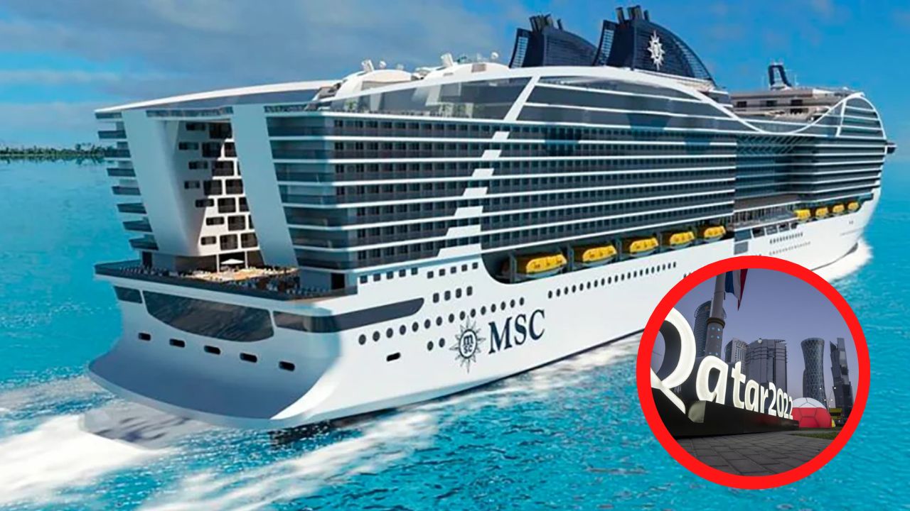 Conozca el lujoso crucero que hospedará a las esposas de los jugadores en Catar 2022