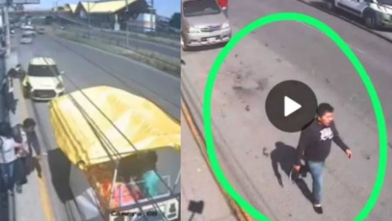 ¡Impactante video! hombre 'alcoholizado' arrolló a seis personas; dos resultaron muertos