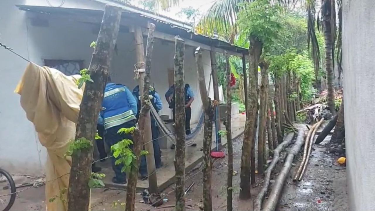 Familia hondureña mata a sicario cuando ingresaba a casa a ejecutar un crimen en Colón