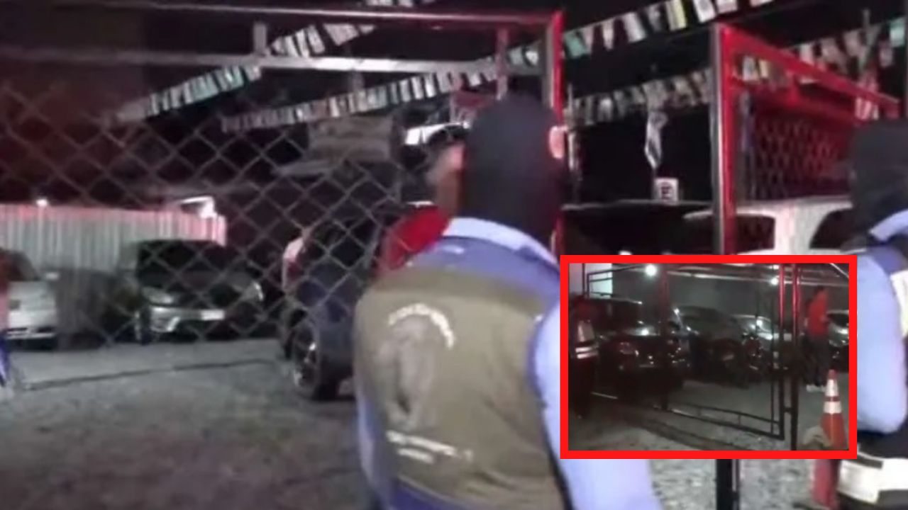 Delincuentes roban medio millón de lempiras de un autolote y huyen del lugar en SPS