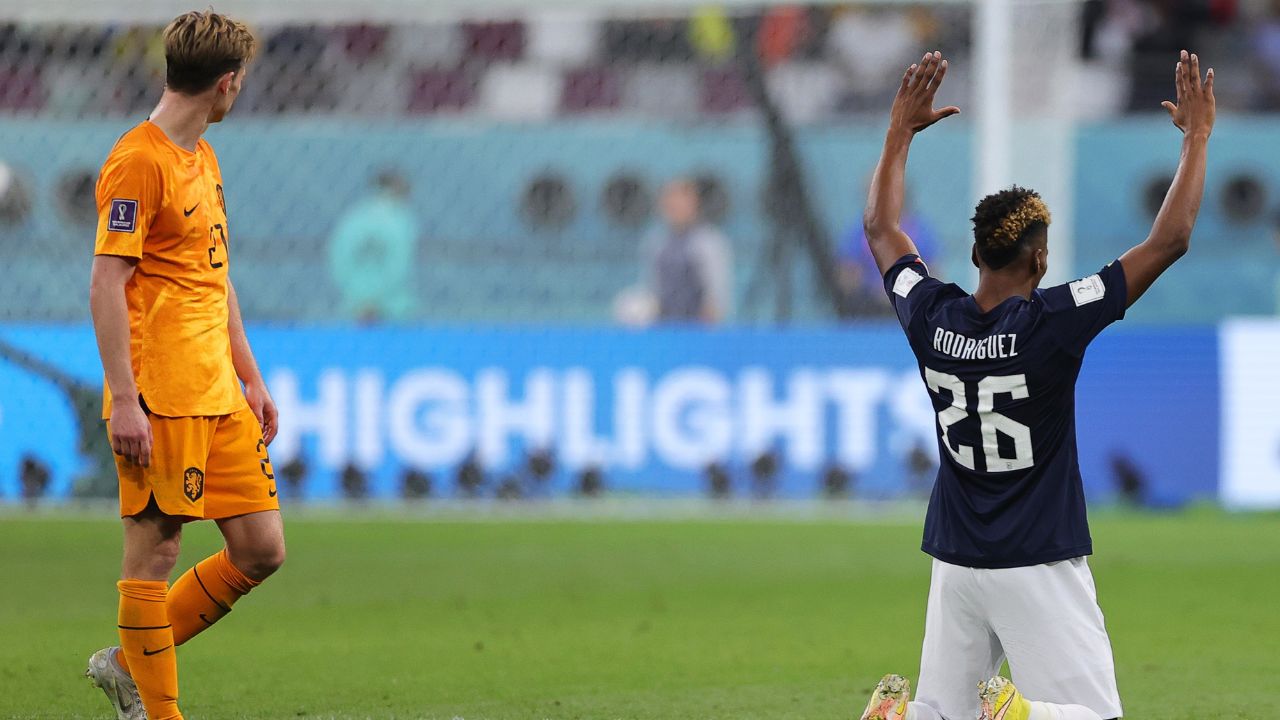 Ecuador empata 1-1 ante Países Bajos y mantiene la esperanza de clasificar a octavos