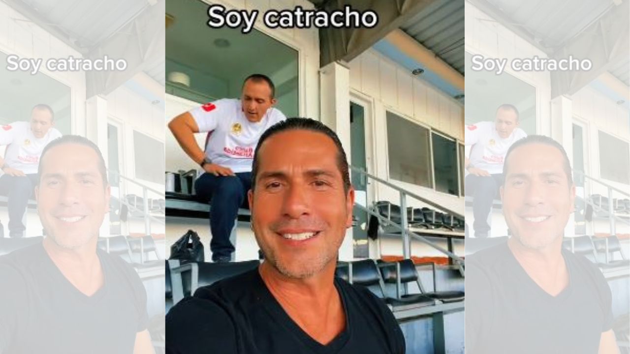 'Cuando uno se siente catracho': actor Gregorio Pernía 'El Titi' mientras disfrutaba la goleada de Olimpia a Motagua