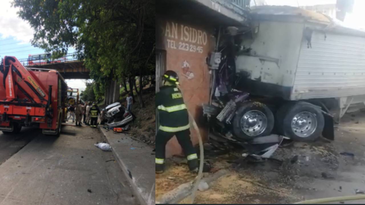 Esto habría provocado que conductor de rastra perdiera el control y matara a madre e hija en El Carrizal