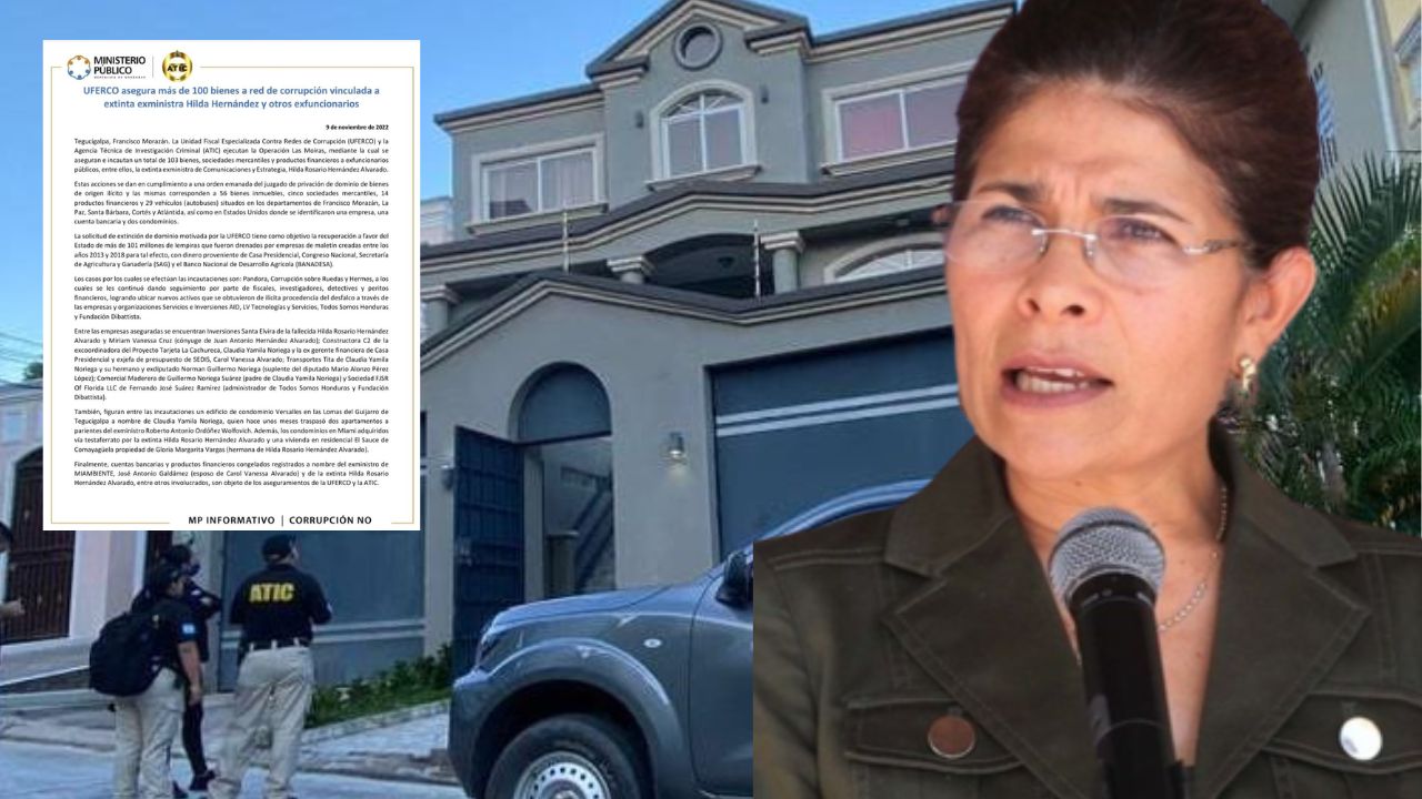 Conozca los implicados en la supuesta red de corrupción de Hilda Hernández