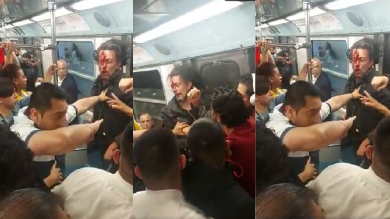 'Tengo sida', gritó hombre ensangrentado mientras escupía a pasajeros, todo quedó en vídeo