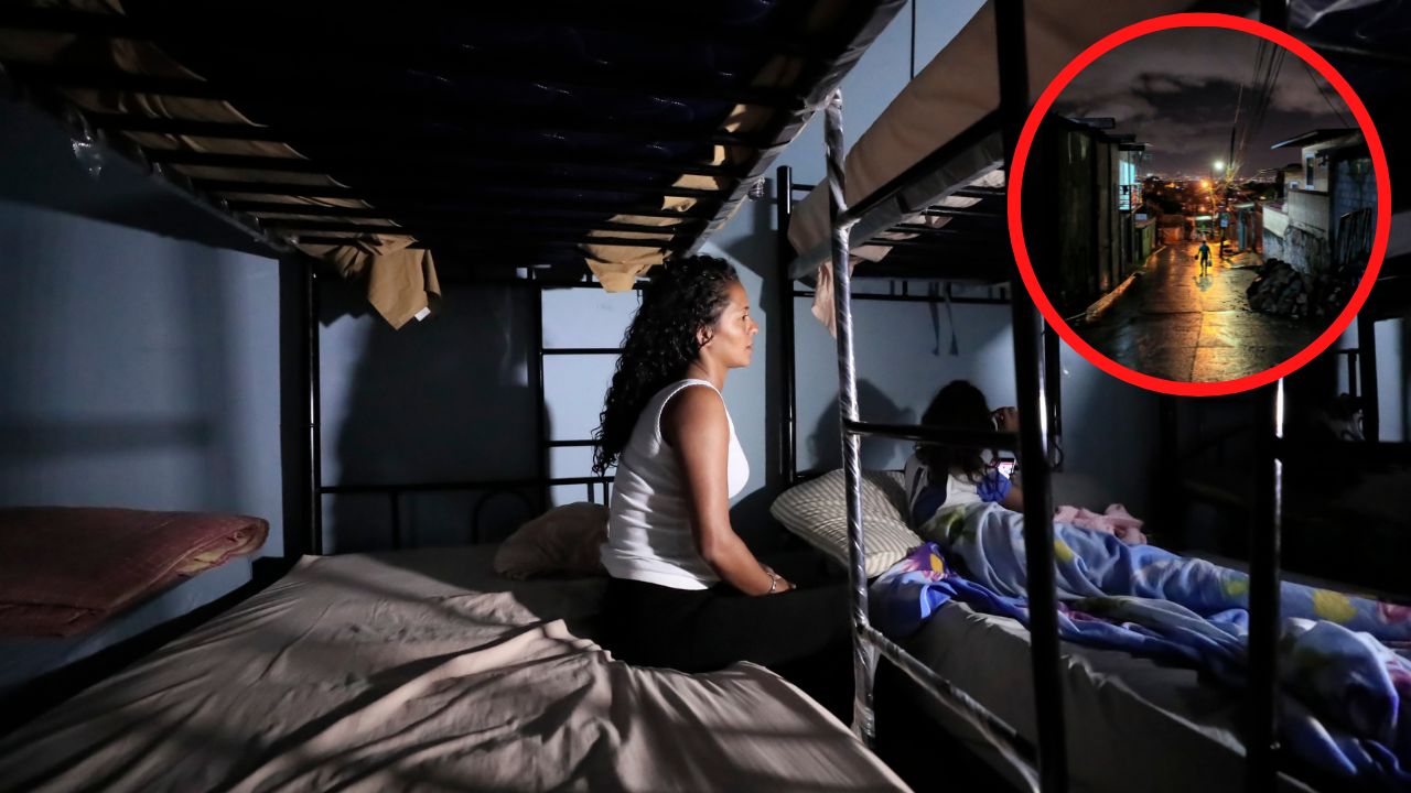 Una iglesia evangélica hondureña sirve de albergue y descanso a inmigrantes que andan por las calles
