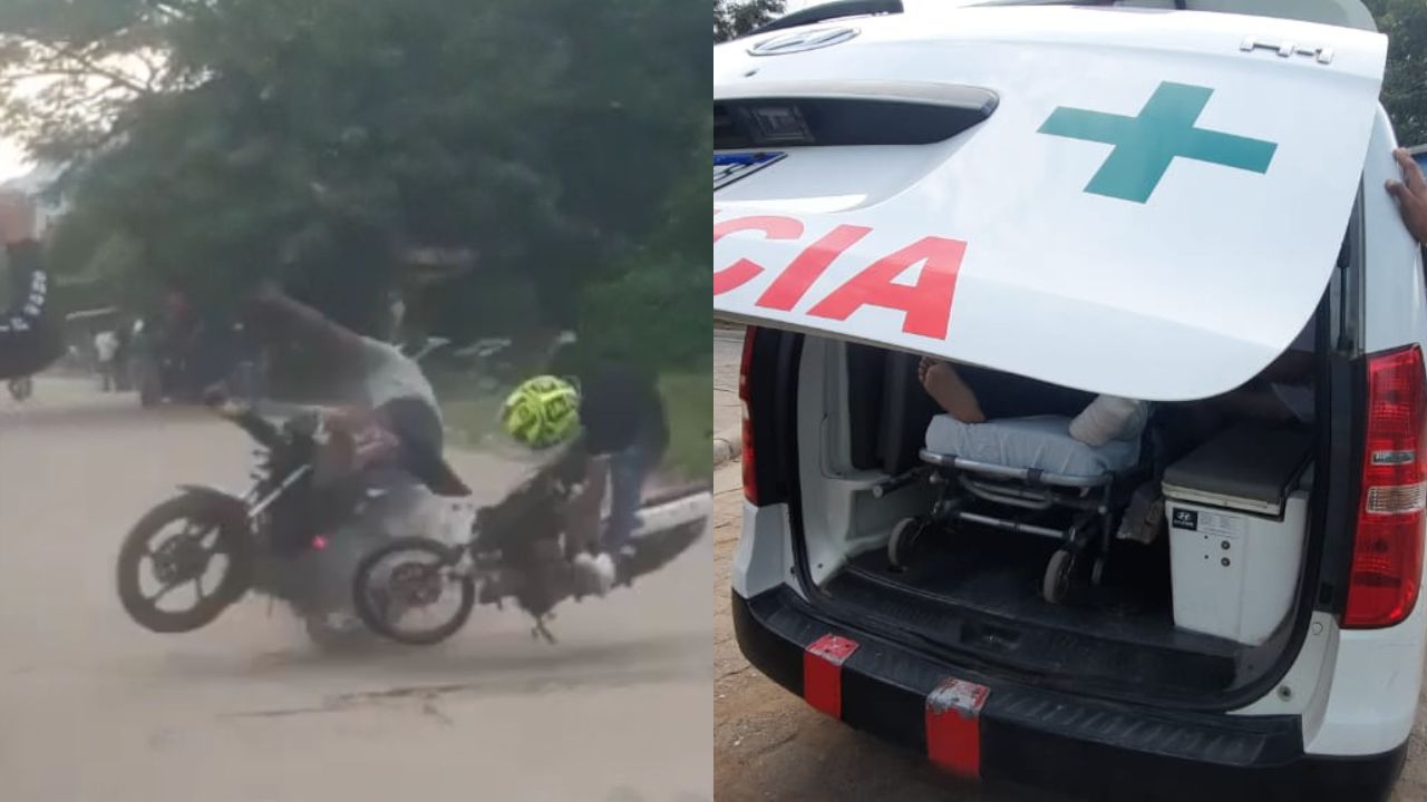 Hondureño se accidenta al realizar 'piques' en Olanchito