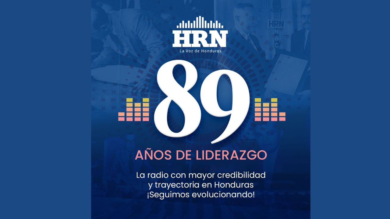 HRN celebra su 89 aniversario, ligada al corazón del pueblo hondureño