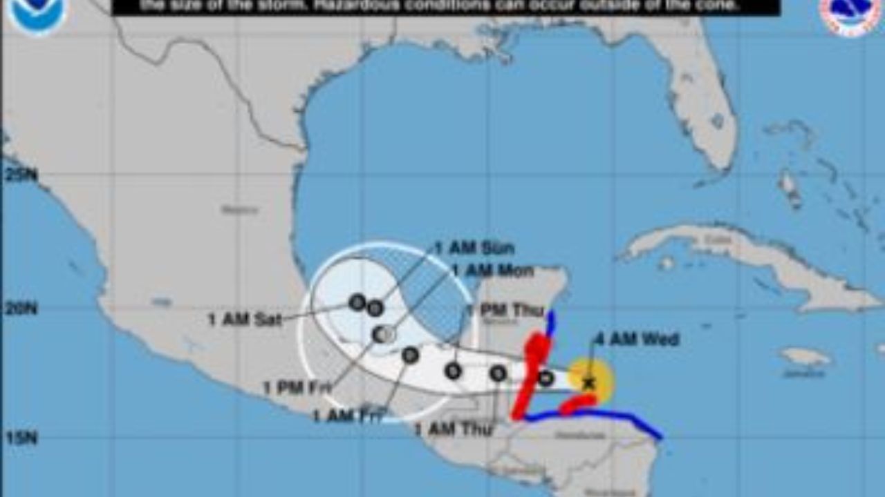 Lisa se convierte en huracán y dejará lluvias en estas regiones de Honduras