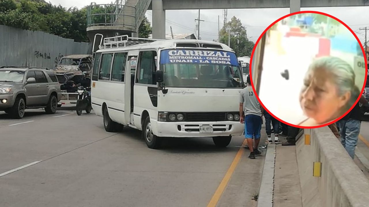Madre de conductor de bus viaja con él en la unidad por miedo a que extorsionadores lo maten