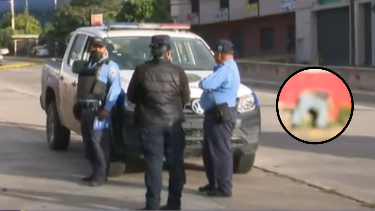 Inclinado en una banca encuentran muerto a ayudante de bus en la salida al norte Tegucigalpa