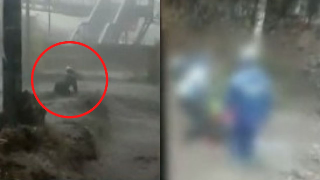 Mujer motociclista muere arrastrada por inundaciones en Colombia