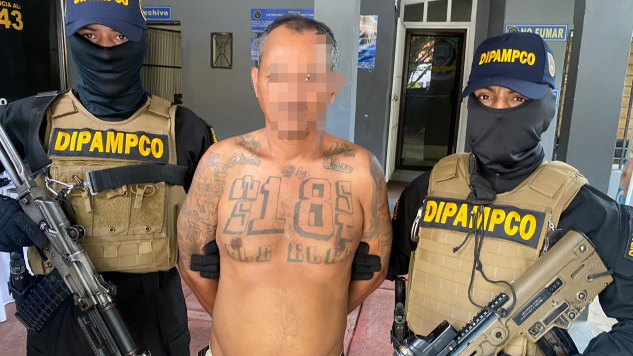 Cae 'Spider-invisible', cabecilla de la pandilla 18 en La Lima, Cortés