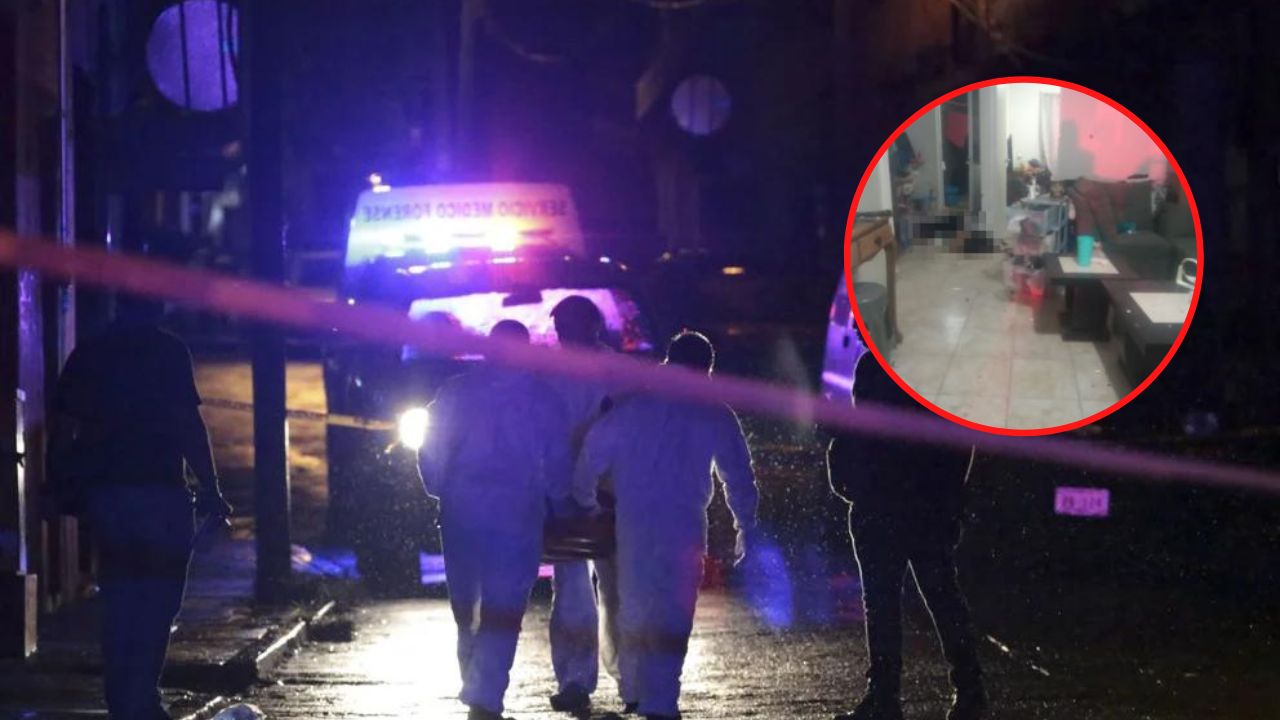 Escalofriante video de sicarios vestidos de negro ingresando a una casa para matar a mujeres
