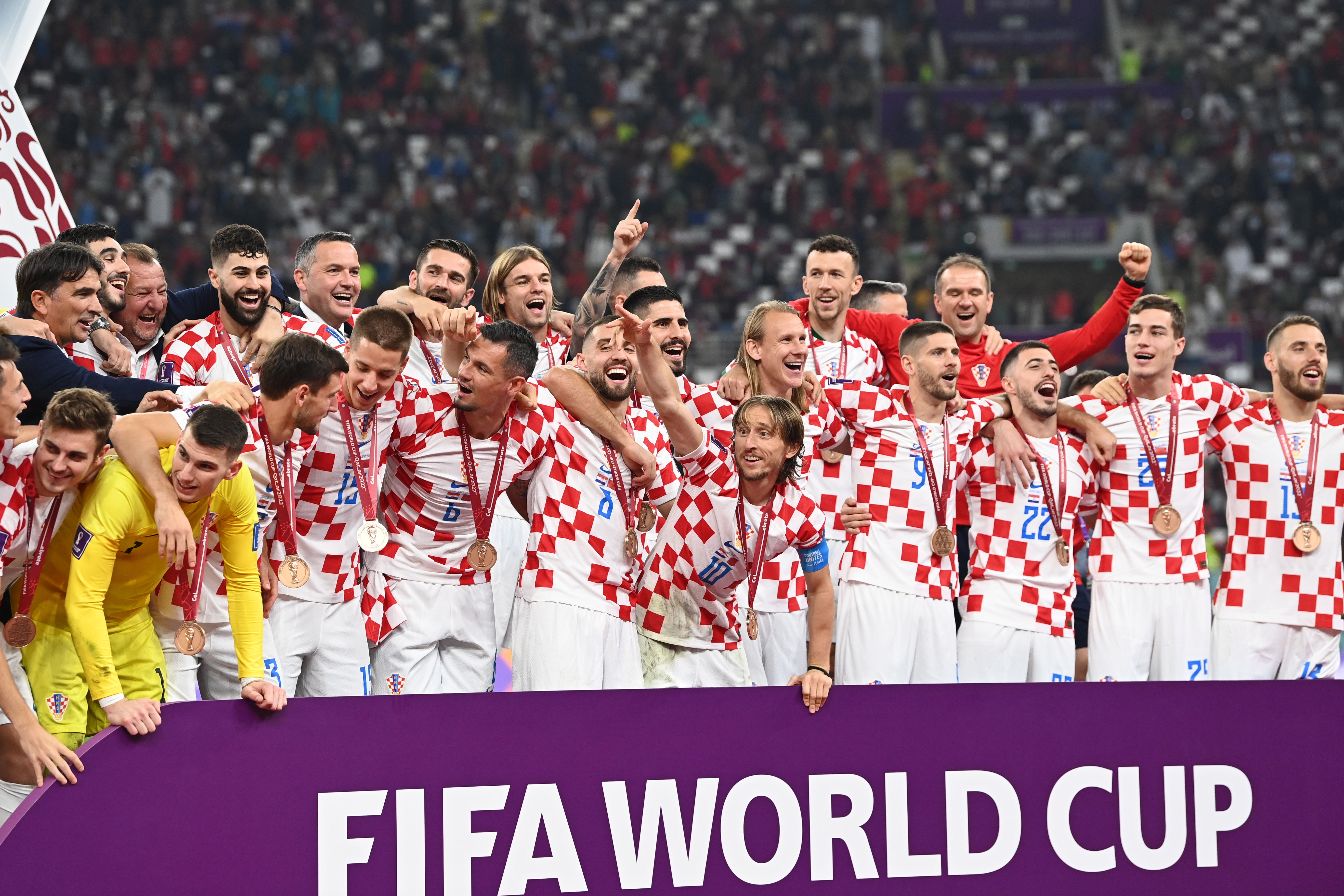 Imagen de Croacia se quedó con el bronce en el Mundial de Qatar, al vencer a Marruecos