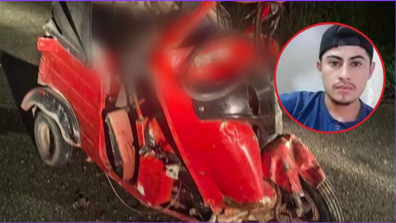 Hondureño muere al colisionar su mototaxi contra otro vehículo en Comayagua