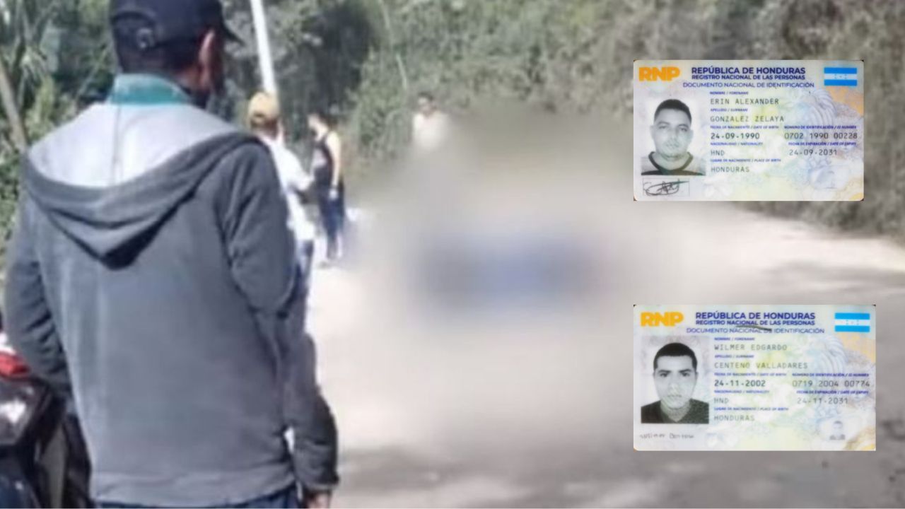 Policía hondureño le dio jalón en su moto a militar y ambos fueron acribillados a bordo